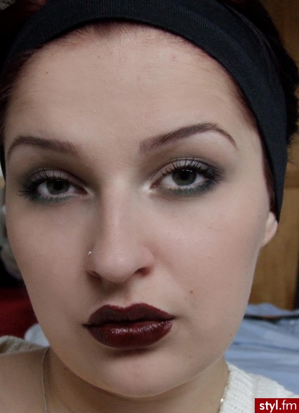 elizamakeup.blog.com - Midnight Turquoise - Wieczorowe Makijaże