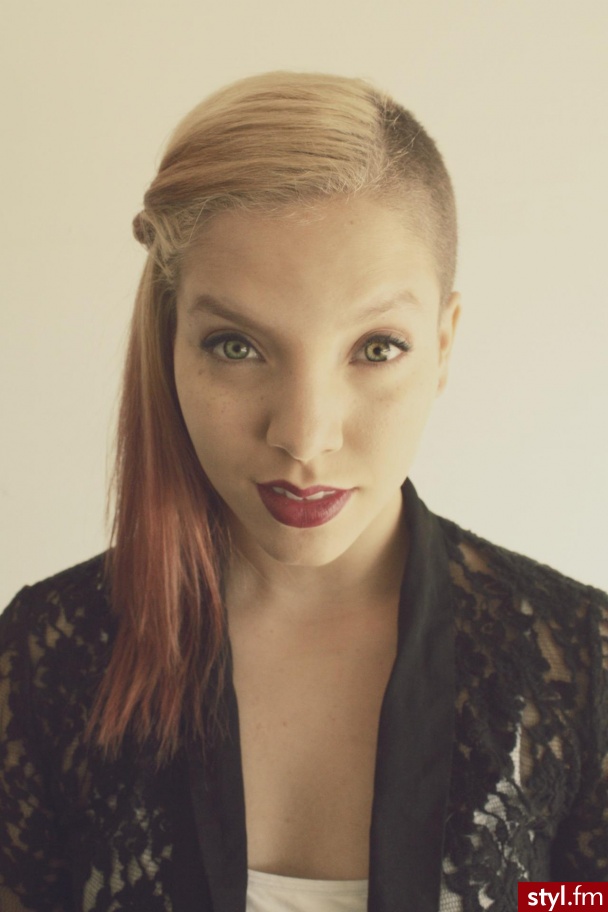 Średnie Fryzury
