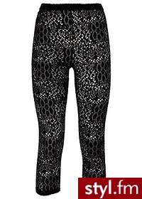 Bonprix Legginsy 3/4 - Leginsy Spodnie Moda