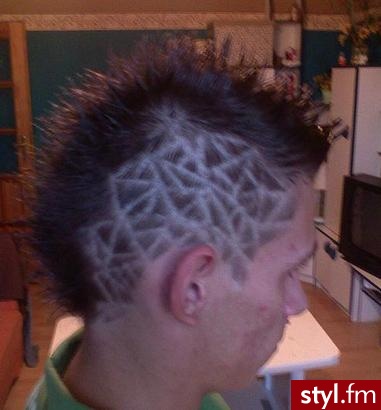 Ha 3 moje wzorki hehe pozdro - Punk Rock Alternatywne Średnie Fryzury