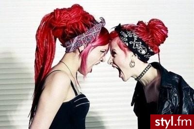 Punk Rock Alternatywne Długie Fryzury