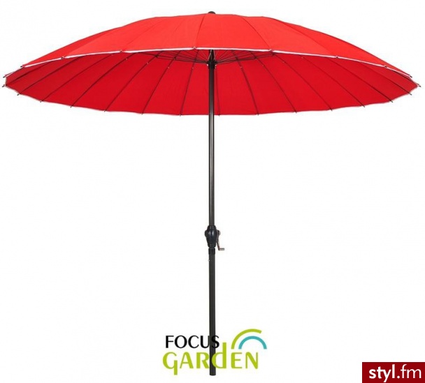 FocusGarden Parasol Ogrodowy GEISHA Czerwony - Parasole Dodatki Moda