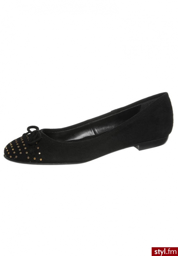 Pier One Baleriny czarny (1098505) - Balerinki Buty Moda
