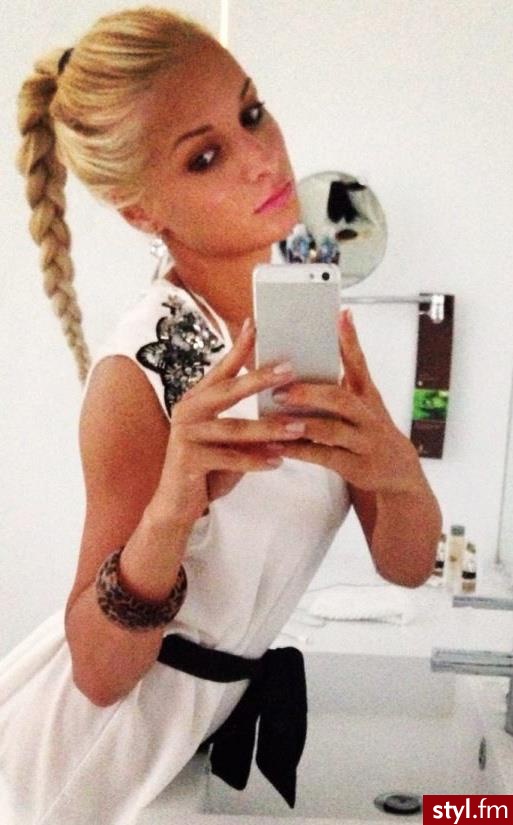 Blond Warkocze Proste Na co dzień Długie Fryzury