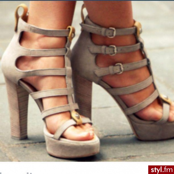 Sandały Buty Moda
