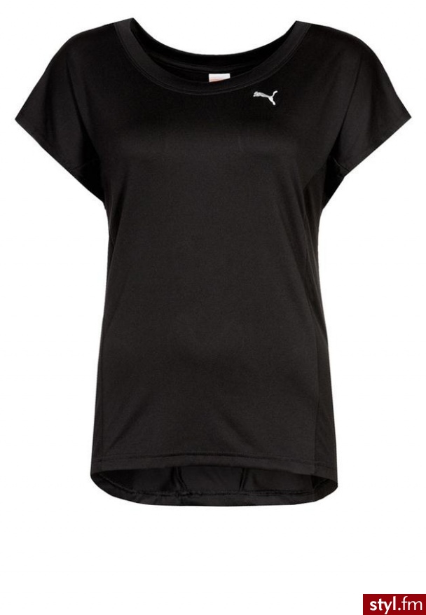 Puma MOVE TEE TREND Koszulka sportowa czarny - Bluzki Ciuchy Moda