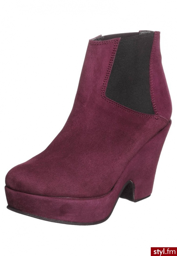 Shoeshibar Botki na obcasie lilia - Botki Buty Moda