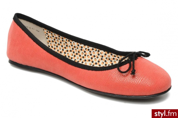 Chocolate Schubar Balerinki Calico (Różowy) - Balerinki Buty Moda