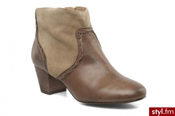 Modern Vintage PÓŁBUTY I BOTKI DELILAH BY MODERN VINTAGE (Brązowy) - Botki Buty Moda