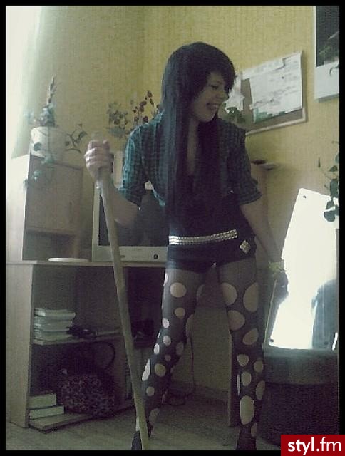 EMO Alternatywne Średnie Fryzury