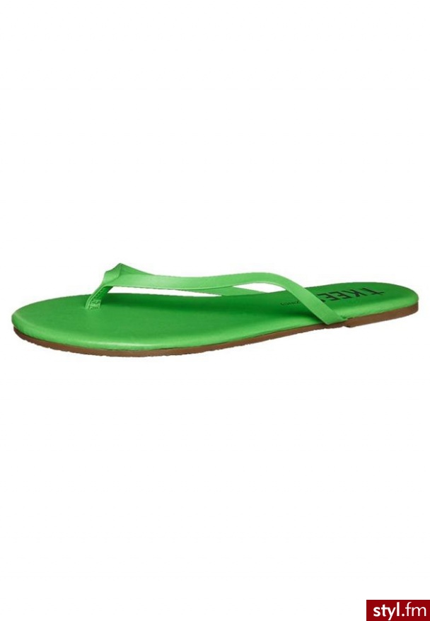 Tkees ZINC Japonki zielony - Klapki Buty Moda