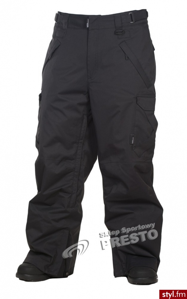 Westbeach Spodnie Snowboardowe Męskie Upper Levels 10.000 West Beach - Black 5115 - Pozostałe Spodnie Moda