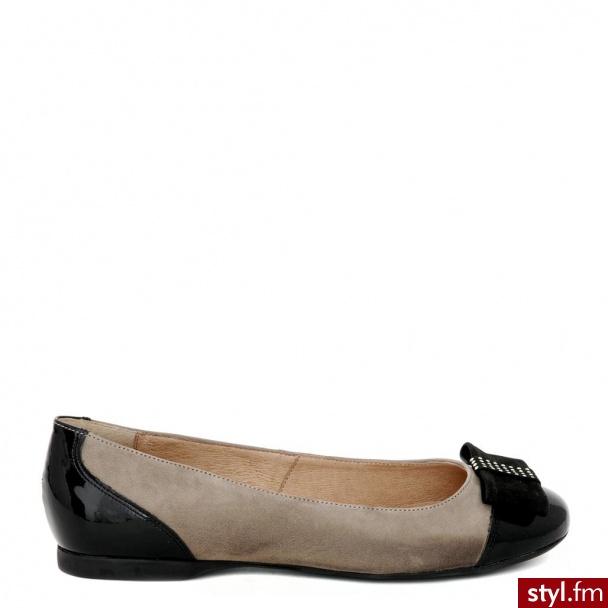 Venezia BALERINY 1376 NER-TAUP - Balerinki Buty Moda