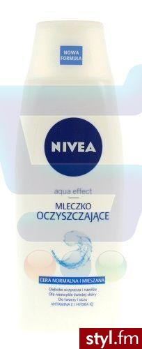 NIVEA Visage - Nawilżające mleczko oczyszczające do cery normalnej i mieszanej 200 ml - Emu Buty Moda