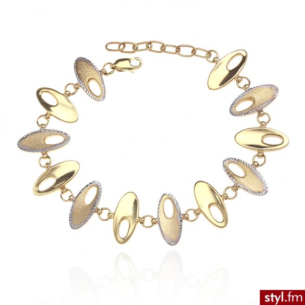 Dandelio złota Bransoletka KCK-BRA-004 - Bransoletki Biżuteria Moda