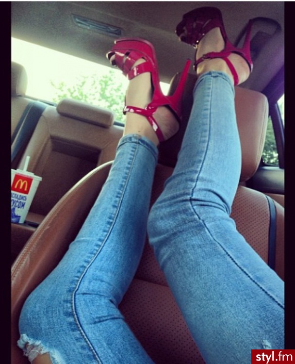 Jeansy Spodnie Moda