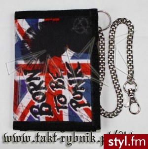 Portfel z łańcuchem BORN TO BE PUNK - Kosmetyki