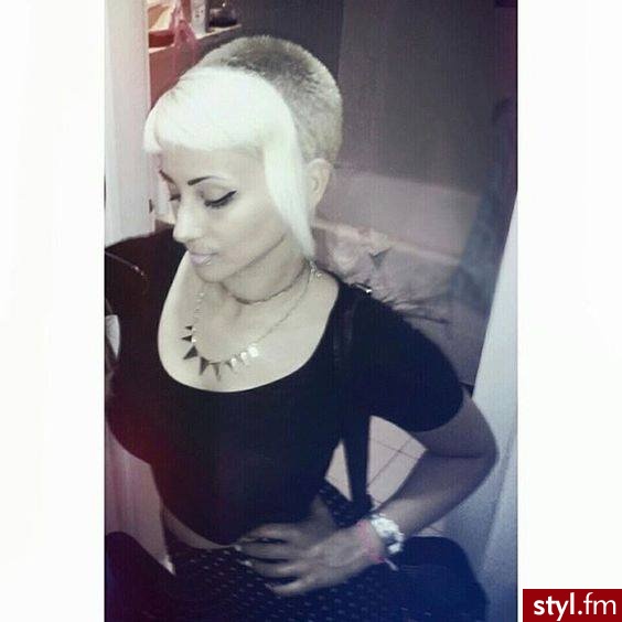 Blond Punk Rock Alternatywne Krótkie Fryzury