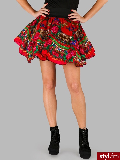 spodnica Cleo  - Krótkie Spódnice Moda