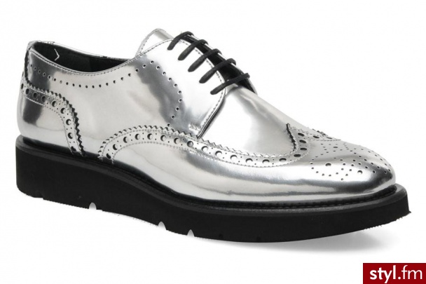 Georgia Rose Buty sznurowane Persiste Srebrny - Pozostałe Buty Moda