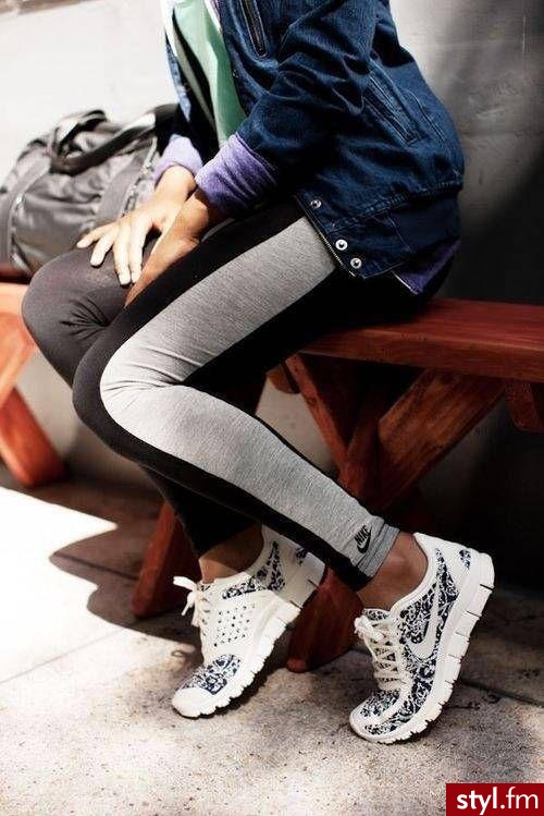 Leginsy Spodnie Moda