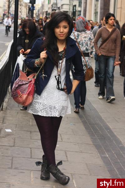outfit. sirens pink top 
urban behavior black leggings 
urban behaviour white blazer 
joe fresh style brown hat - Moda uliczna Inne Moda