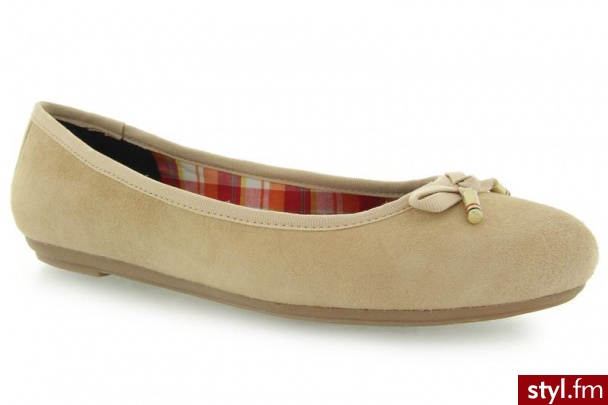 Tommy Hilfiger CECILIA 3B CUBAN SAND - Balerinki Buty Moda