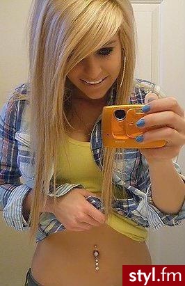 Blond Rozpuszczone Proste Na co dzień Długie Fryzury