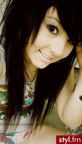 EMO Alternatywne Średnie Fryzury