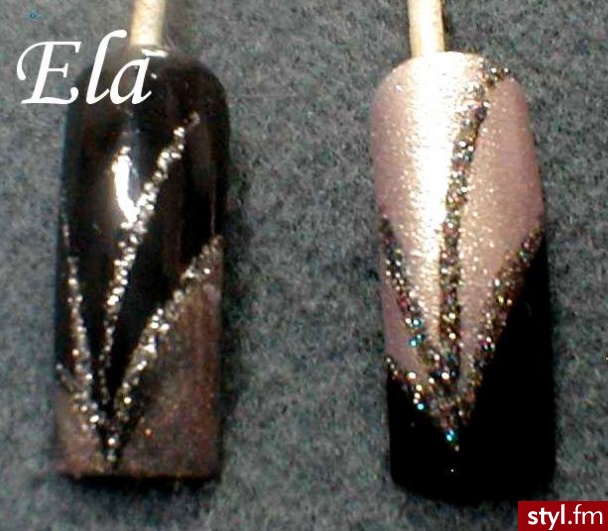 Autor: Elzbieta sylwestrowe. Autor: <b>Elzbieta</b><br /> sylwester - Paznokcie
