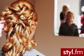 Kręcone Na co dzień Średnie Fryzury