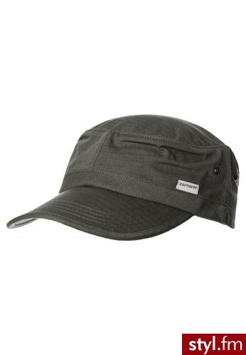 Carhartt Czapka z daszkiem oliwka (I013757) - Nakrycia głowy Dodatki Moda