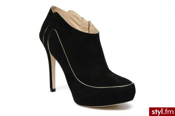 Guess by marciano PÓŁBUTY I BOTKI EDITH 2 BY GUESS BY MARCIANO (Czarny) - Botki Buty Moda