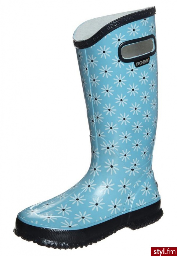 Bogs Kalosze Niebieski - Kalosze Buty Moda