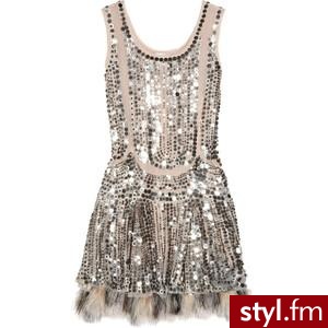 Anna Sui Silk-tulle sequin-embellished dress - Polyvore. Pobrano ze strony: http://www.polyvore.com/anna_sui_silk-tulle_sequin-embellished_dress/thing?id=22953616 - Pozostałe Ciuchy Moda