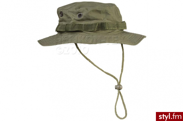 Helikon Kapelusz Helikon Boonie Hat Nyco Ripstop Olive (KA-BON-NR-02) - Nakrycia głowy Dodatki Moda