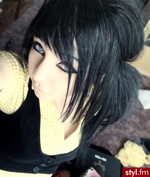 EMO Alternatywne Średnie Fryzury