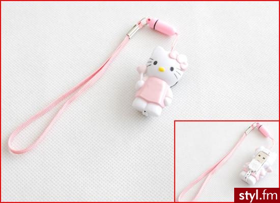 Pendrive 4 GB z Hello Kitty. Cena: 54,90 zł :) - Gadżety Inne Moda