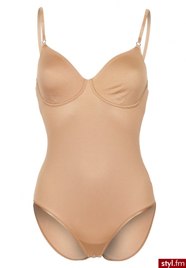 Hanro SMOOTH TOUCH Body beżowy - Body Bielizna Moda