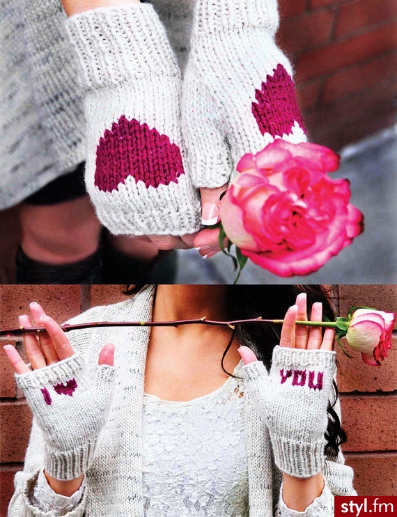 Rękawiczki Dodatki Moda