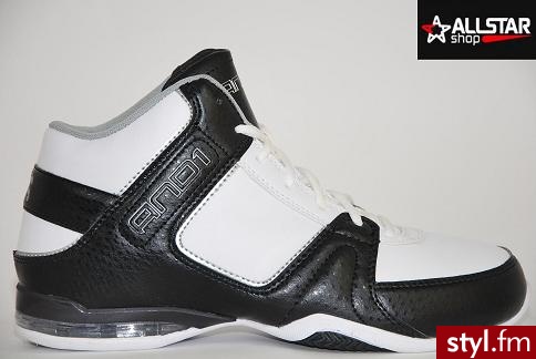 AND1 BUTY TOTAL ASIST D1042MWBS Sportowe Czarny - Sportowe Buty Moda