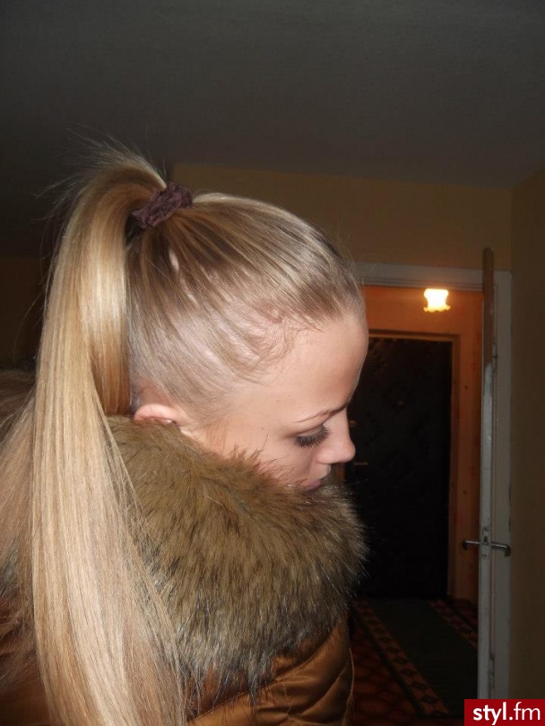 Blond Upięcie Proste Na co dzień Długie Fryzury