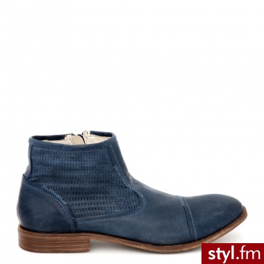 Venezia BOTKI MĘSKIE 7596 T 138AVI - Botki Buty Moda