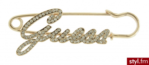Guess PIN WHITE - Broszki Biżuteria Moda