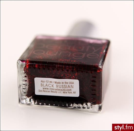 Rescue Beauty Lounge Black Russian Nail Lacquer - Paznokcie
