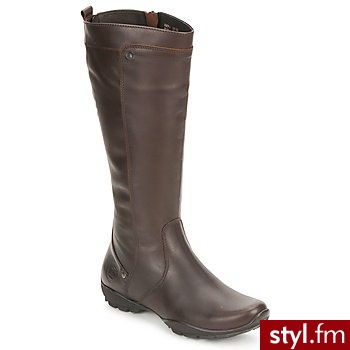 Panama Jack BUTY GINA Brown - Kozaki Buty Moda