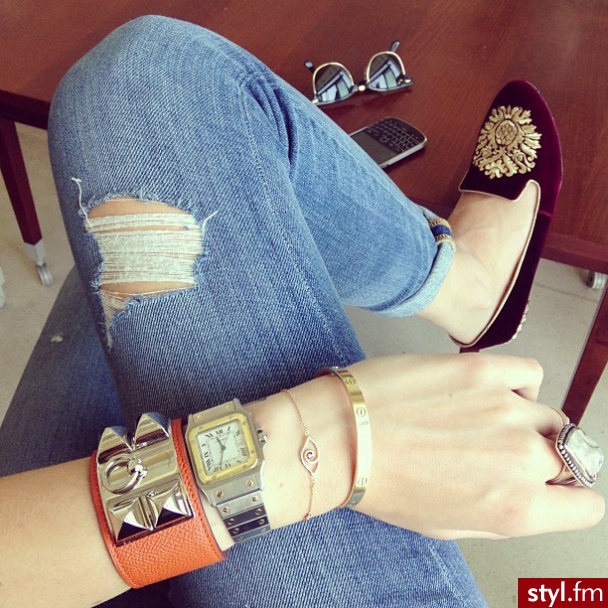 Jeansy Spodnie Moda