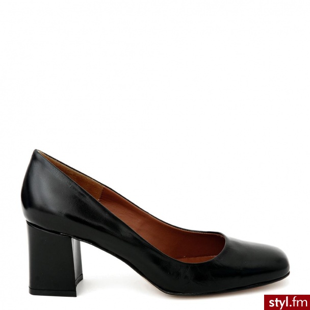 Venezia CZÓŁENKA 8001 KID NERO - Czółenka Buty Moda