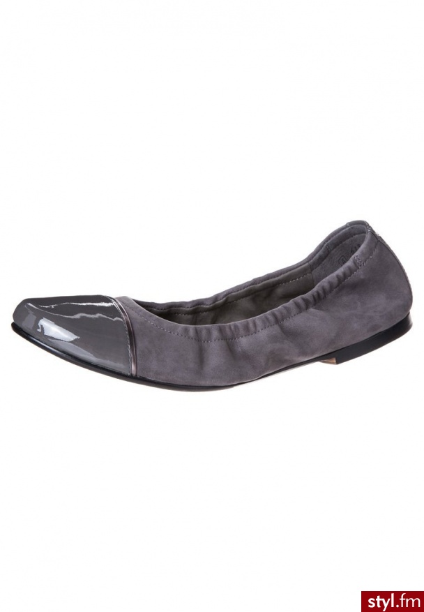 Kennel + Schmenger Sadie Baleriny Szary - Balerinki Buty Moda