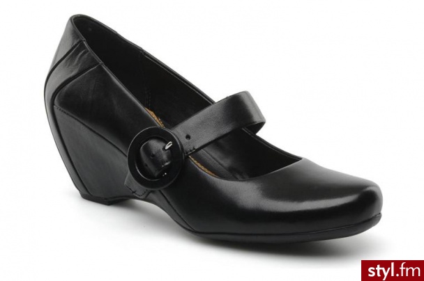 Clarks CZÓŁENKA CAPRICORN BLUE BY CLARKS (Czarny) - Czółenka Buty Moda